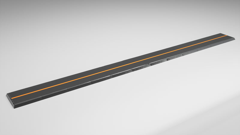 26m x 2.4m x 30cm (85ft x 7.50ft )Power tumble track
