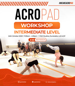 AcroPAD Intermediate Open Workshop Day 24th Oct 23