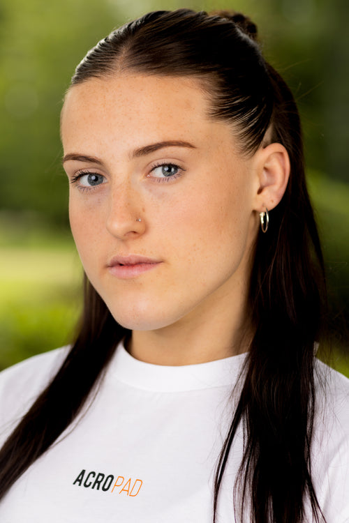 Portrait of AcroPAD workshop instructor Chloe Astley
