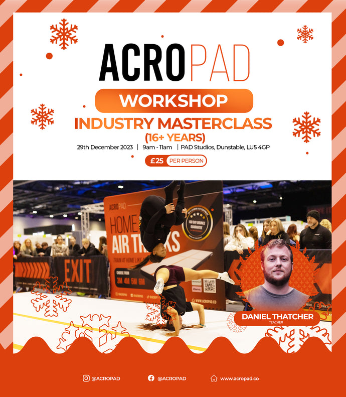AcroPAD Industry Masterclass (16+ Years) Workshop 29th Dec 23
