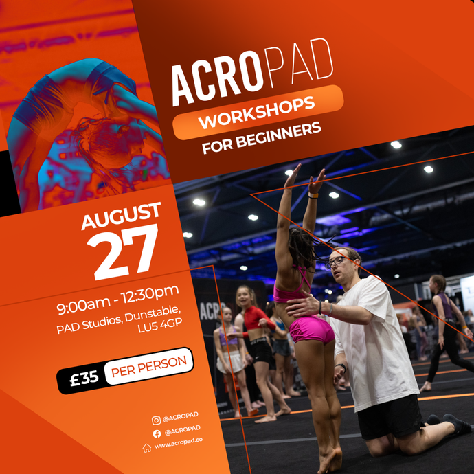 AcroPAD Beginners Workshop 27th August 24