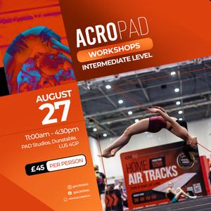 AcroPAD Intermediate Level Workshop 27th August 24