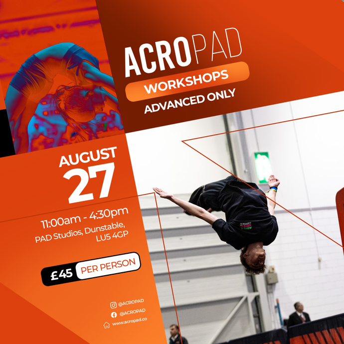 AcroPAD Advanced Only Workshop 27th August 24